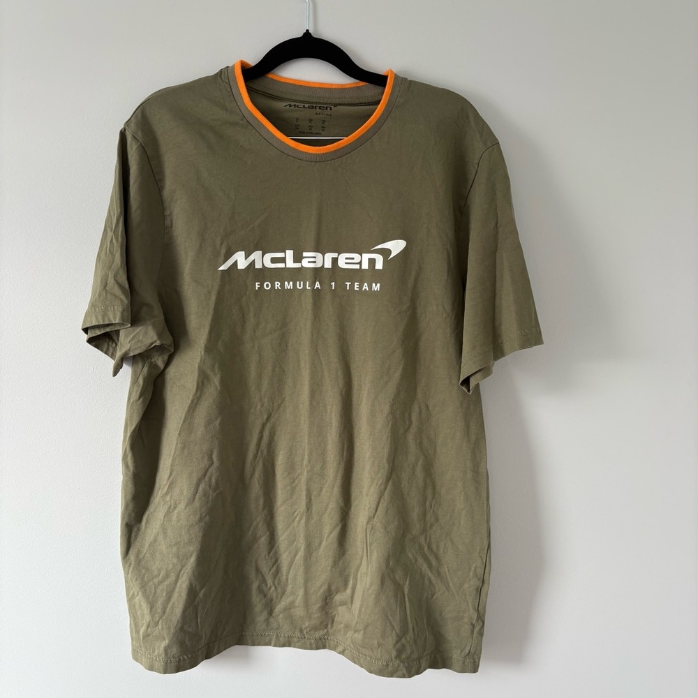 McLaren Formula 1 Team Olive T-Shirt